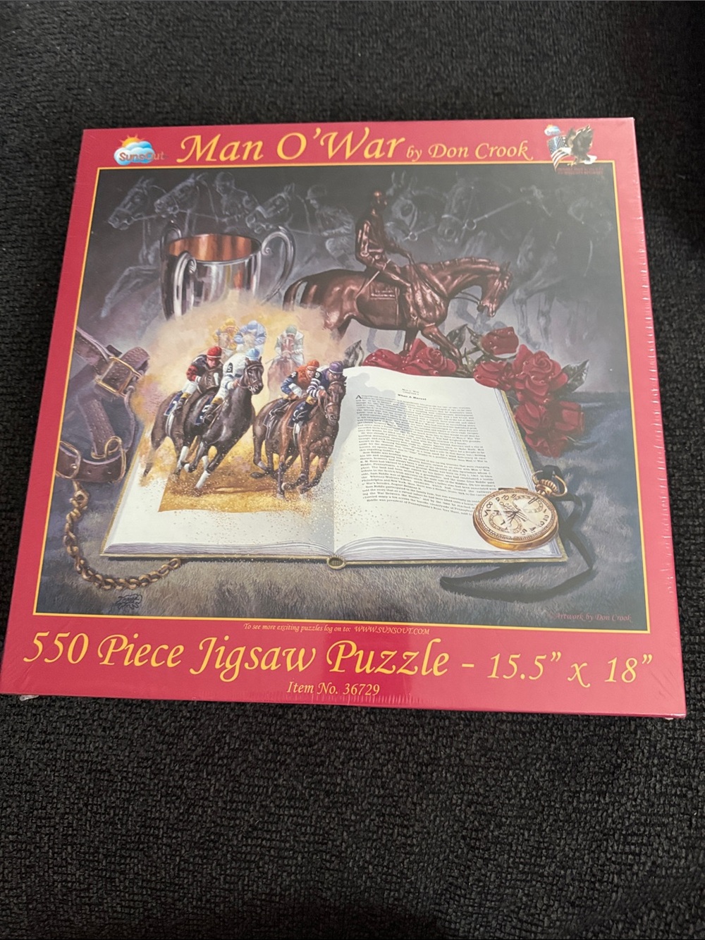 Man O'War Puzzle-Inspired Inspired by One of the Greatest Race Horse